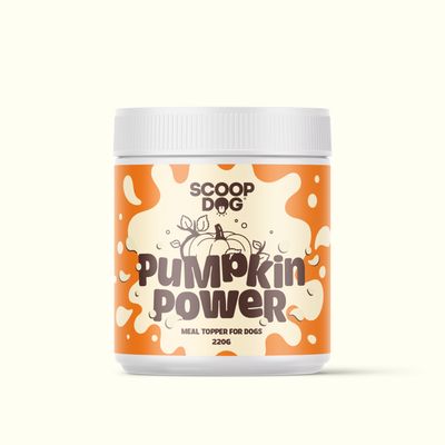 Scoop Dog Meal Topper Pumpkin Powder