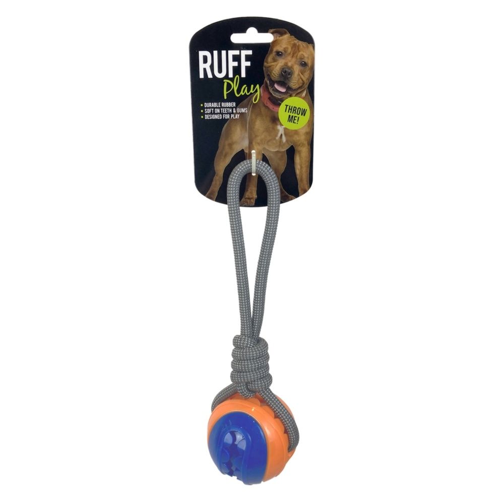 Ruff Play Oddball with Tug Rope