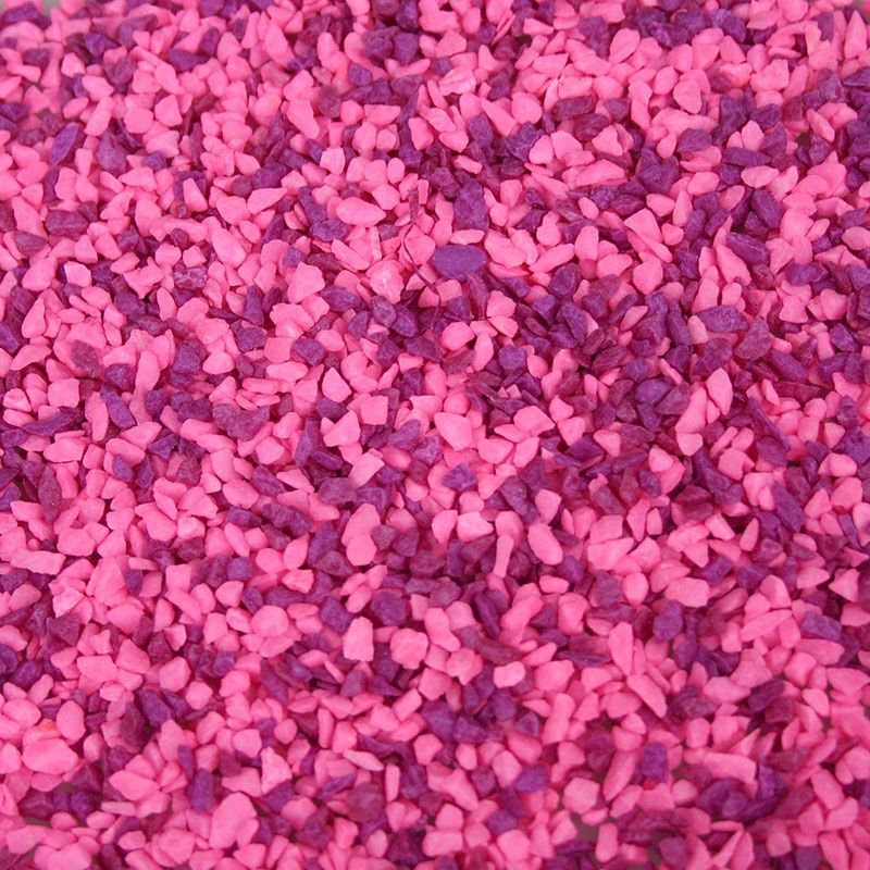 Aqua One Decorative Gravel Mixed Pink &amp; Purple