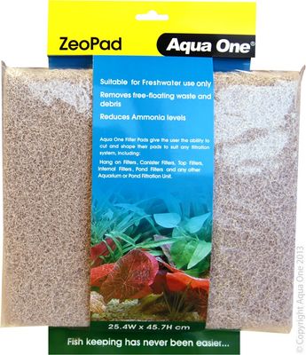 Aqua One Zeo Pad Self Cut Filter Pad