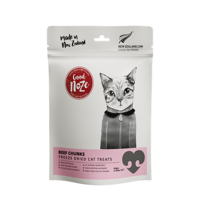Good Noze Beef Chunks Cat Treats