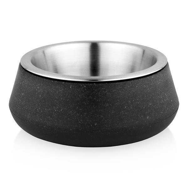 3Bears Bamboo Stone Bowl Charcoal
