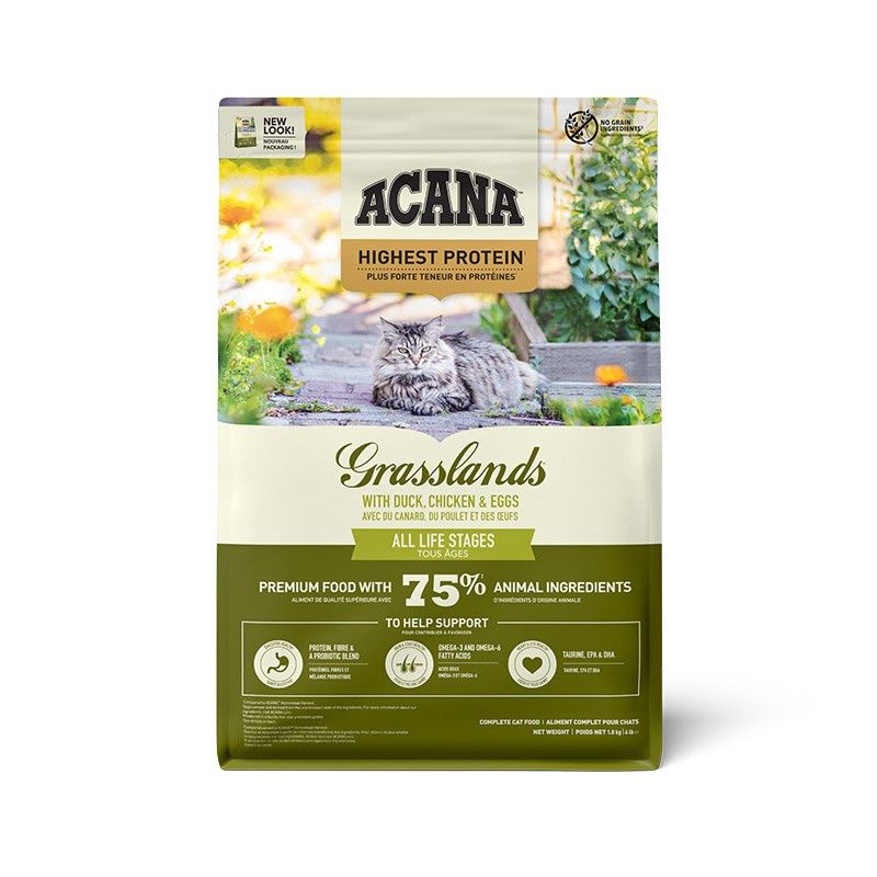 Acana Cat - Grasslands, Size: 1.8kg