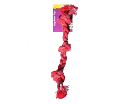 Braided Rope with 3 Knots