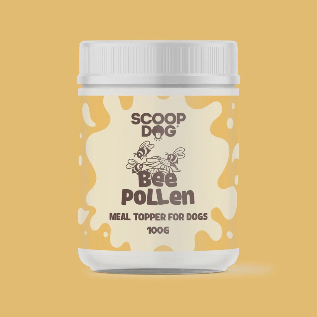 Scoop Dog Meal Topper Bee Pollen, Weight: 100g