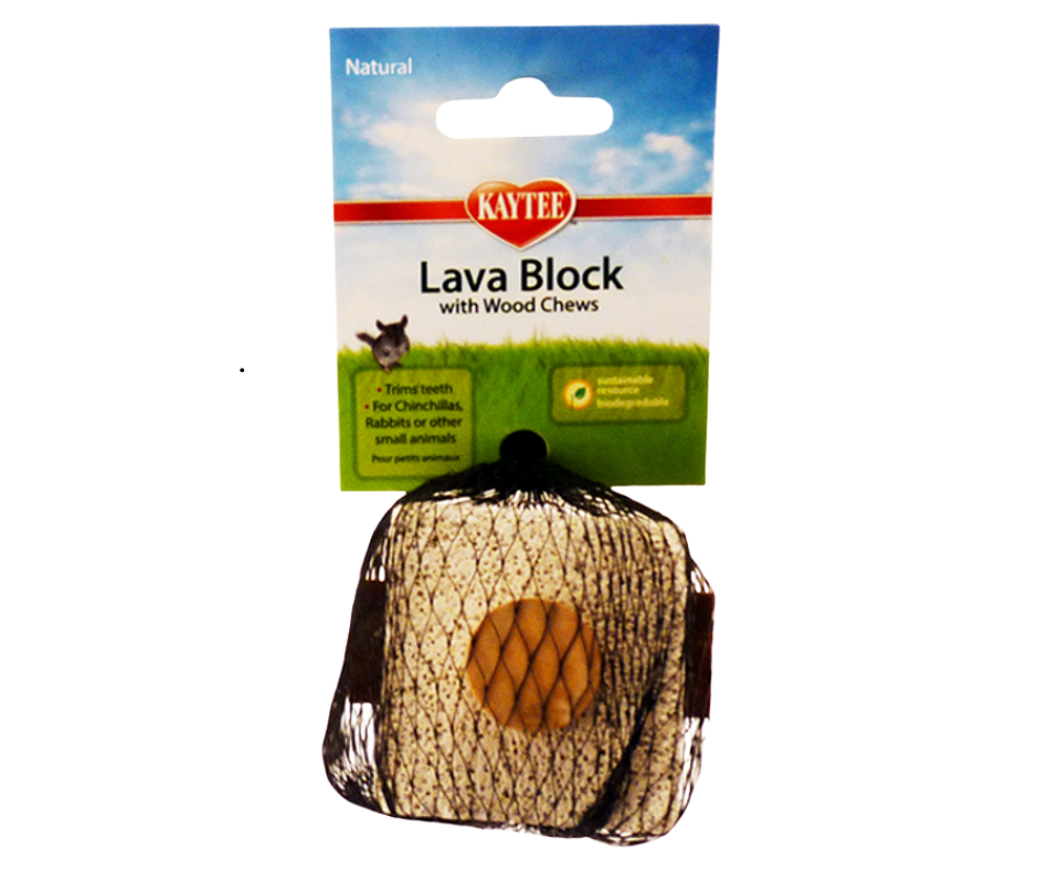 Kaytee - Lava Block with Wood Chew