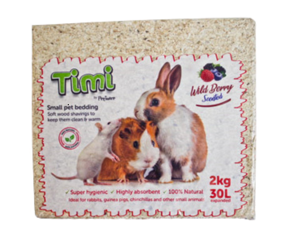Timi - Pine Bedding Berry Scented