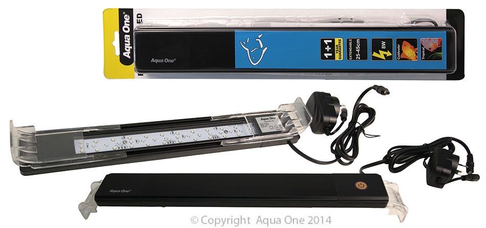 Aqua One Reflector Extendable Mini Touch LED