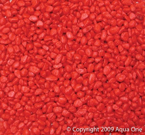 Aqua One Gravel - Scarlet Red