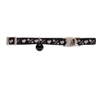 Reflective Cat Collar - Hearts