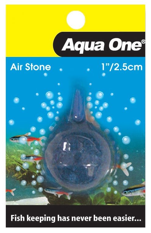 Aqua One Round Air Stone, Size: 2.5cm Ball