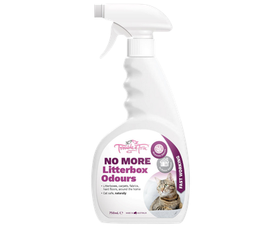 Trouble &amp; Trix - No  More Litterbox Odours