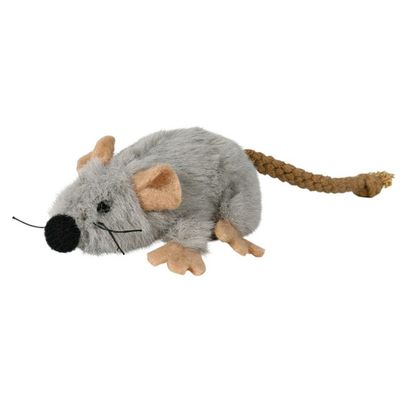 Trixie Grey Mouse with Catnip