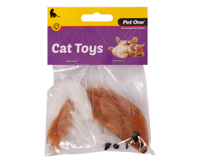 Mouse Cat Toy 2pk