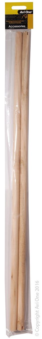 Avi One Wooden Perches - 2 pack