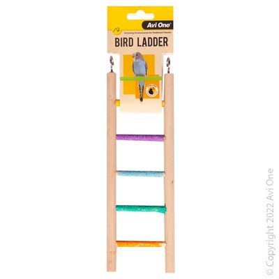 Avi One Wooden Ladder with Sand Steps