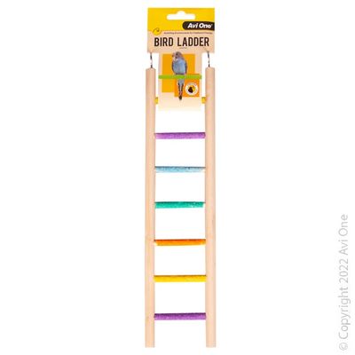 Avi One Wooden Ladder with Sand Steps
