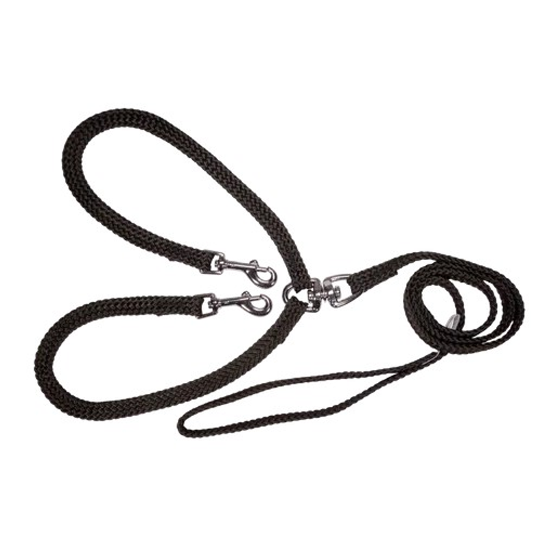 Beau Pets Twin Dog Webbing Lead