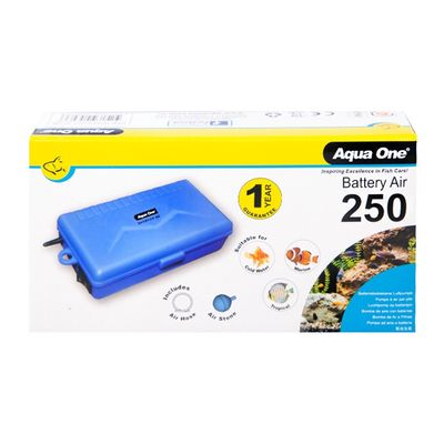 Aqua One Airpump Battery Air 250 Portable 150l/hr