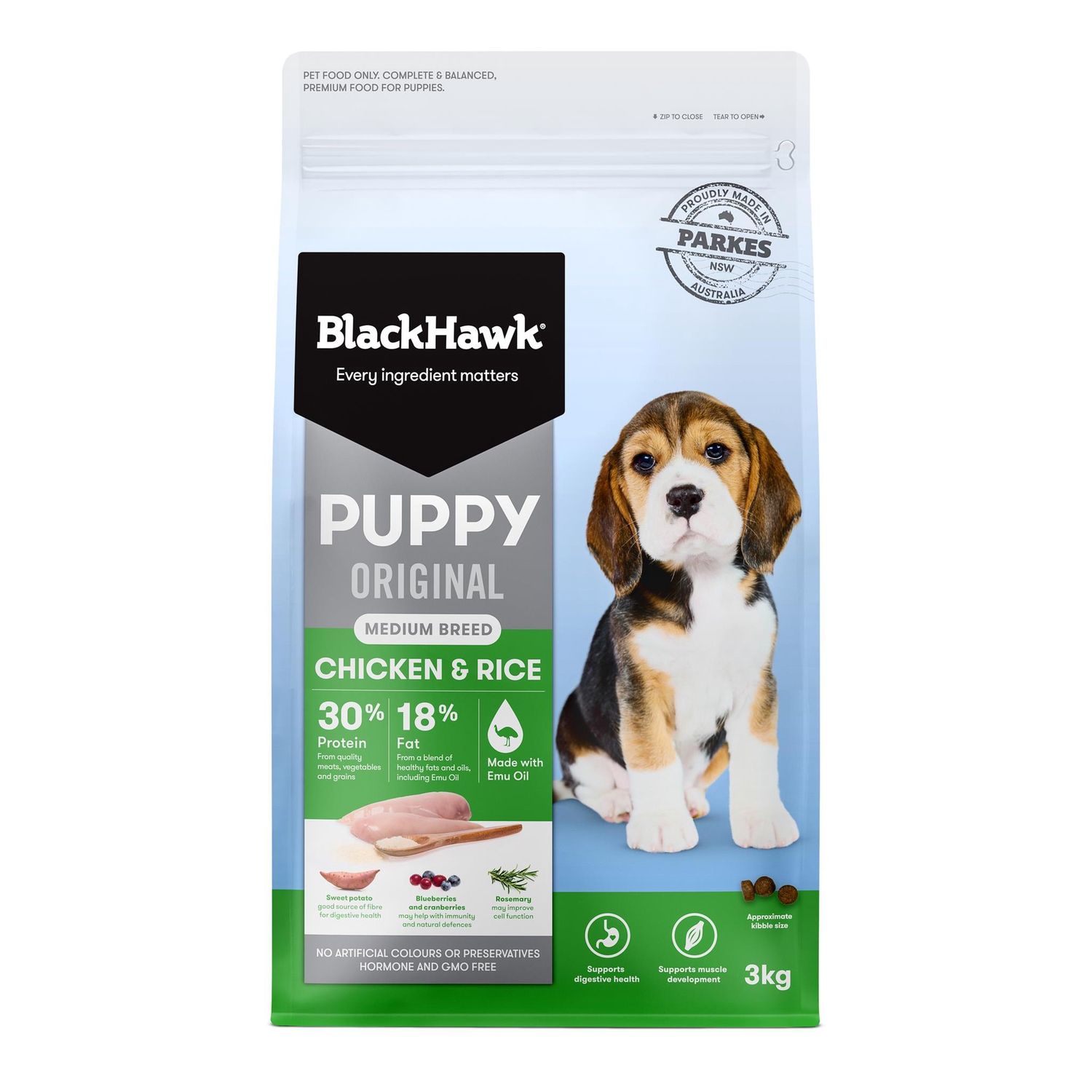 Blackhawk Medium Puppy