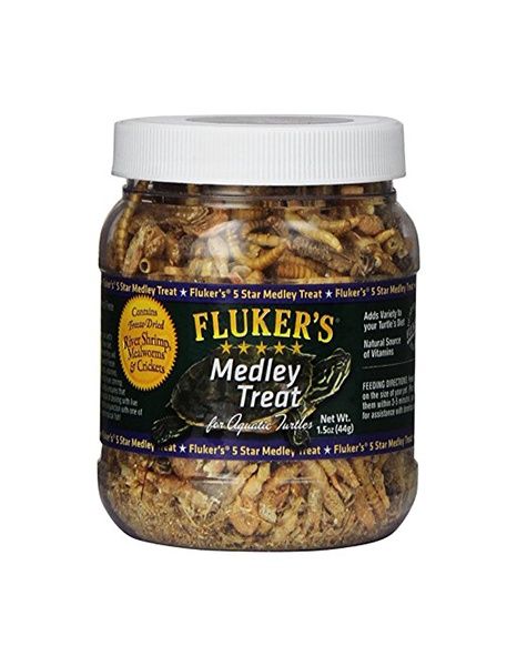 Flukers Turtle Medley Treat 44G