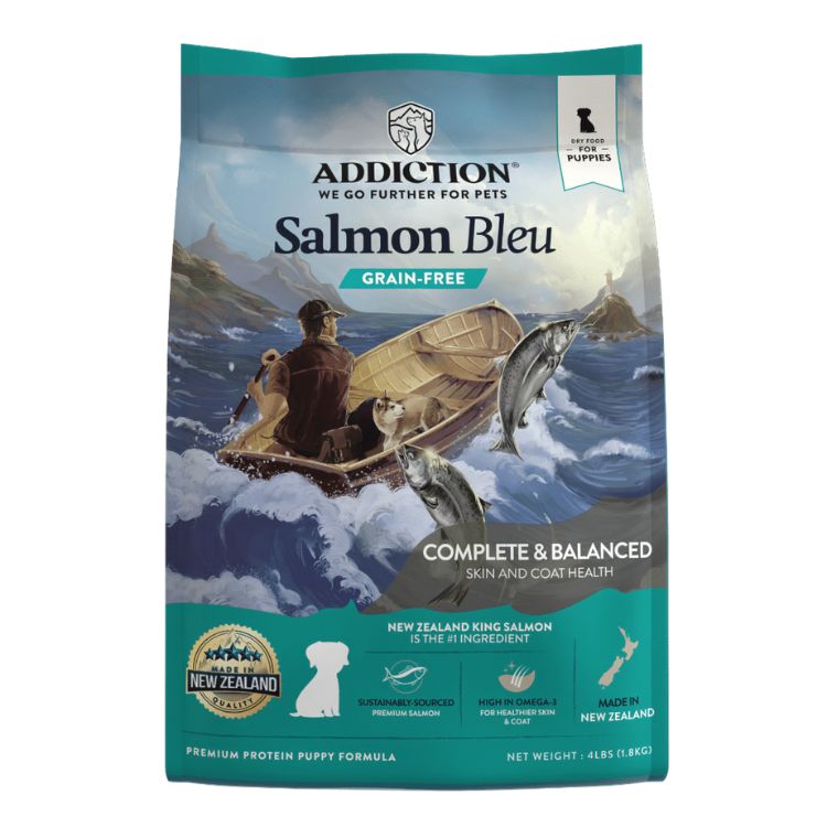 Addiction Salmon Bleu Puppy, Size: 1.8kg