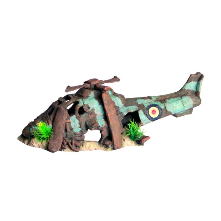 Aqua One  Ruined Helicopter