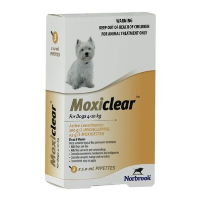 Moxiclear Dog 4-10kg