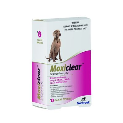 Moxiclear Dog 25kg+