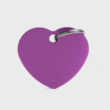 My Family Basic Heart Purple