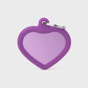 My Family Hush Tag Purple Heart