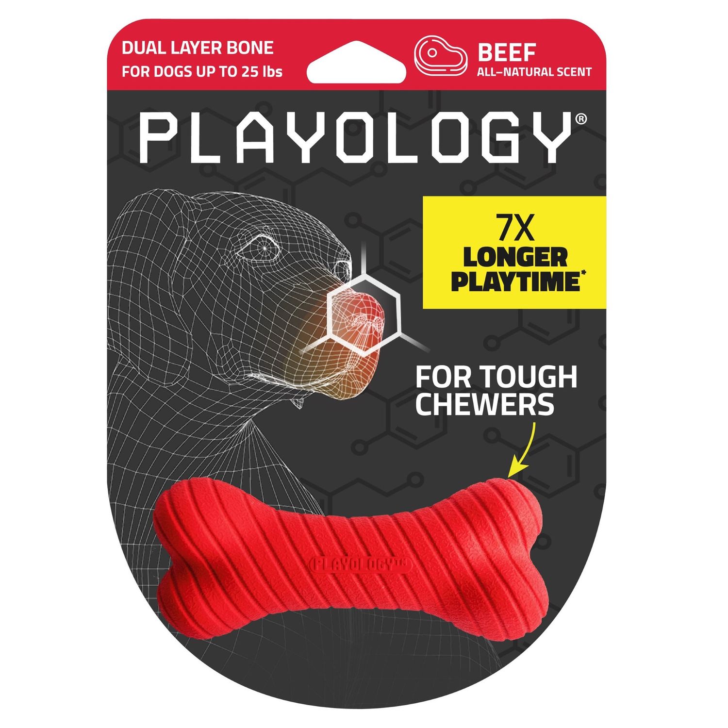 Playology Dual Layer Bone - Beef