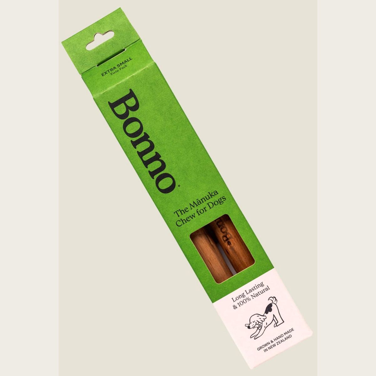 Bonno - The Manuka Chew For Dogs, Size: Extra Small (twin Pack)