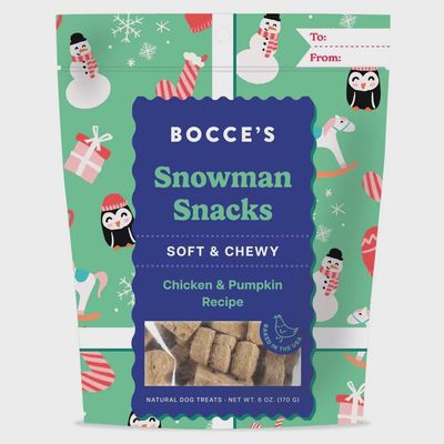 Bocce's Bakery Snowman Snacks