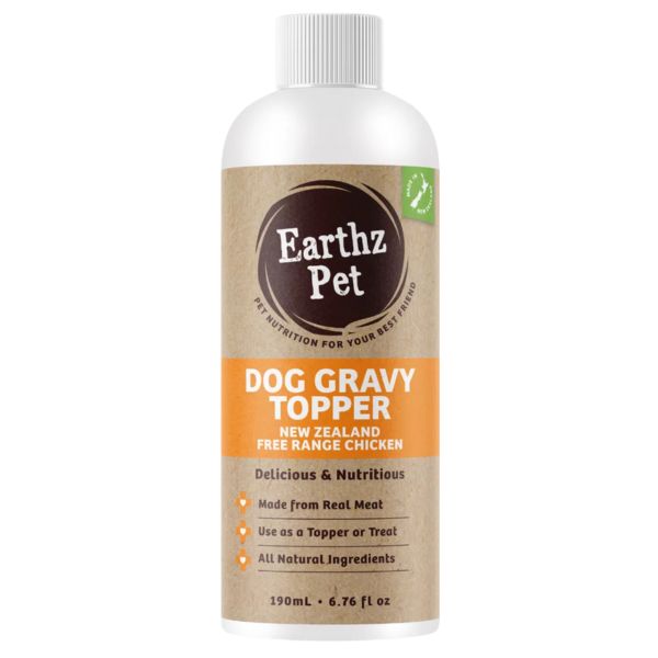 Earthz Pet Dog Chicken Gravy Topper