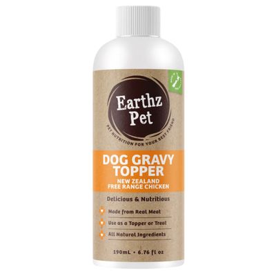 Earthz Pet Dog Chicken Gravy Topper
