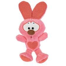 Puppy Essentials Snuggle Puppy Toy, Colour: Pink Snuggle Bunny