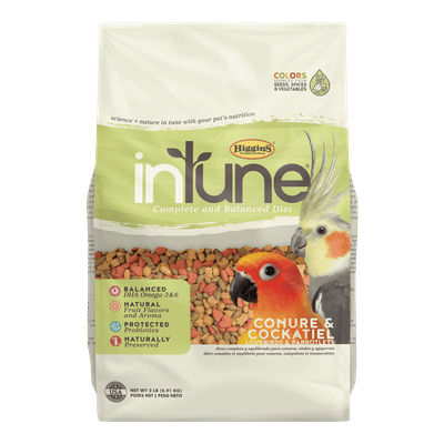 Higgins Intune Conure &amp; Cockatiel Food