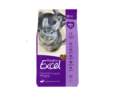 Burgess Excel - Chinchilla Nuggets with Mint
