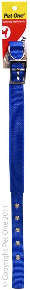 Pet One Comfy Padded Collar Blue