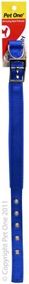 Pet One Comfy Padded Collar Blue