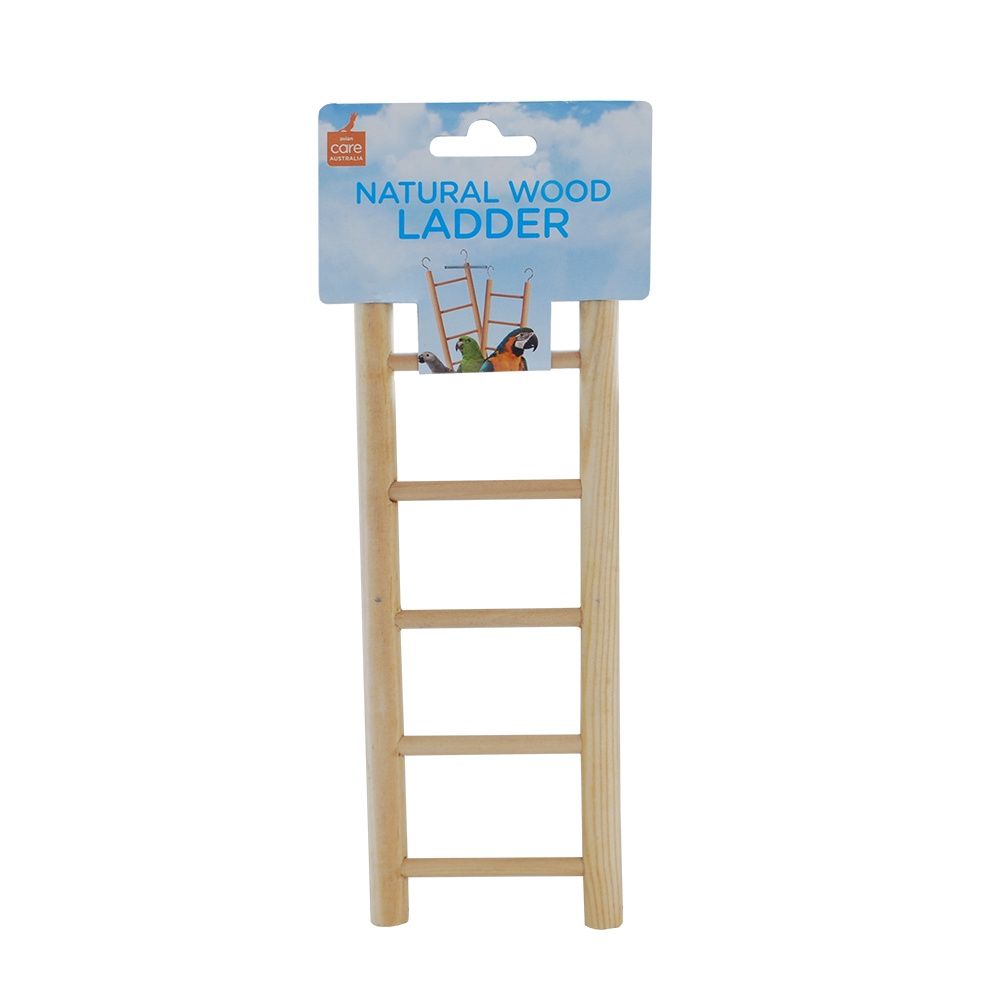 Allpet Bird Wooden Ladder, Size: 5 Step