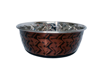 Durapet Stainless Steel Bowl CopperTread
