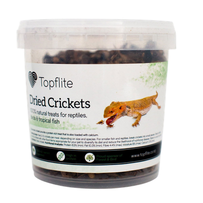 Topflite Reptile Dried Crickets