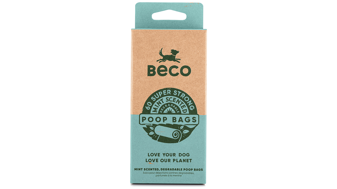 Beco Poo Bags - Mint Scented, Pack Size: 60's