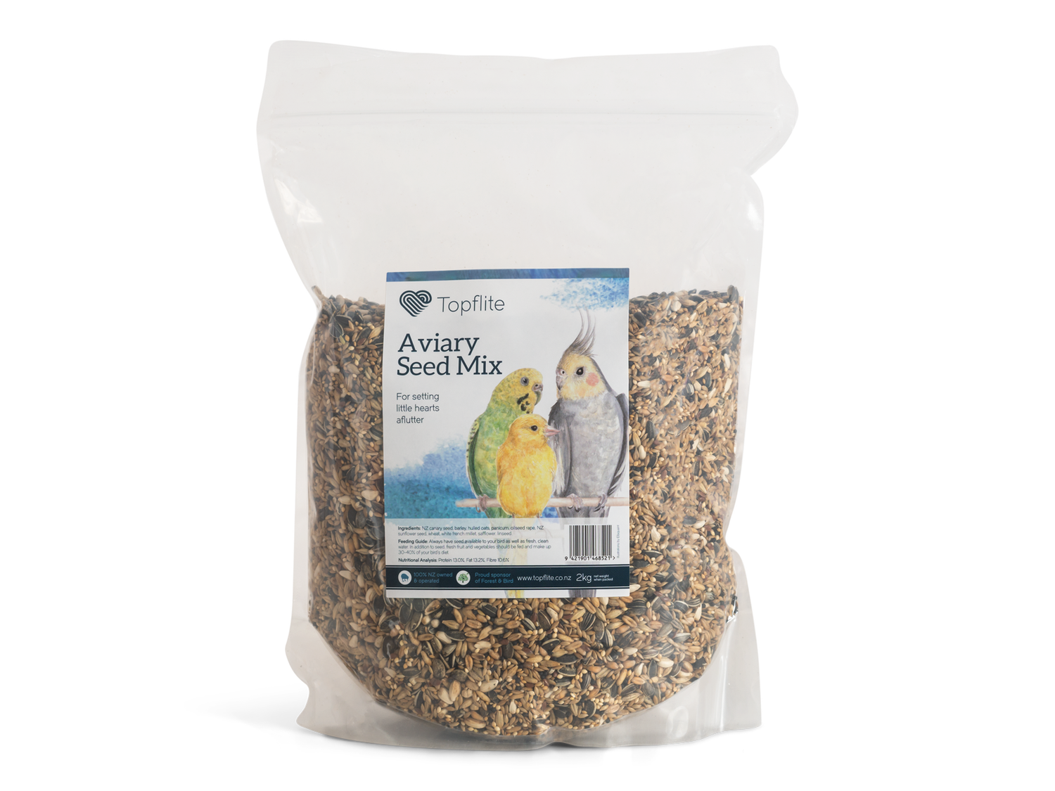 Topflite Aviary Mix, Bag Size: 2kg