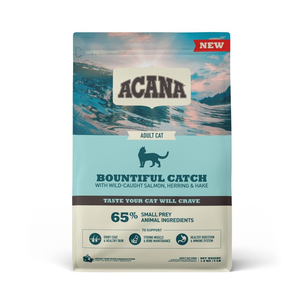 Acana Cat - Bountiful Catch, Size: 1.8kg