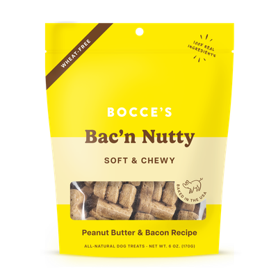 Bocce's Bakery Bac'n Nutty Soft &amp; Chewy