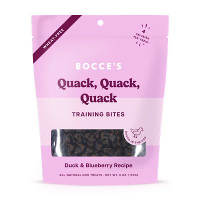 Bocce's Bakery Quack, Quack, Quack Training Bites