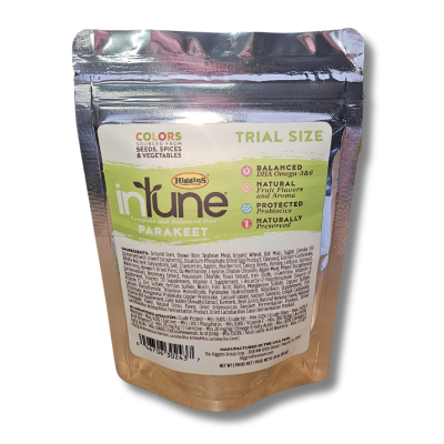 Higgins Intune Parakeet Food, Bag Size: 55g